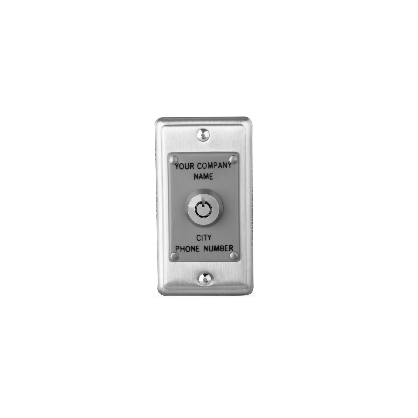 PMVP-1 INTERRUPTOR DE LLAVE MONTADO EN PLACA