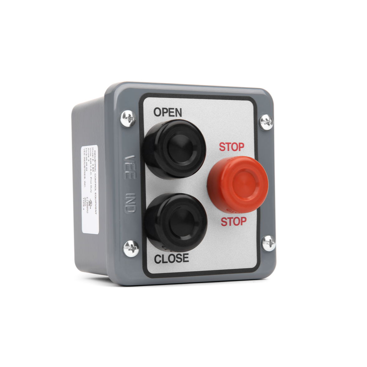 Control exterior de tres botones 3 BX