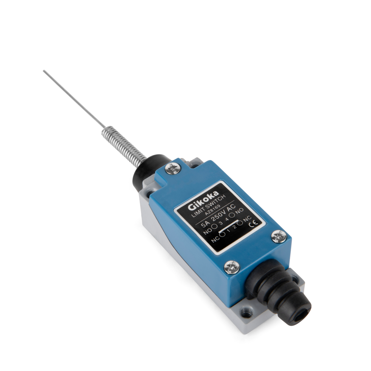 AZ-8169 Economical Miniature Limit Switch with Rigid Construction